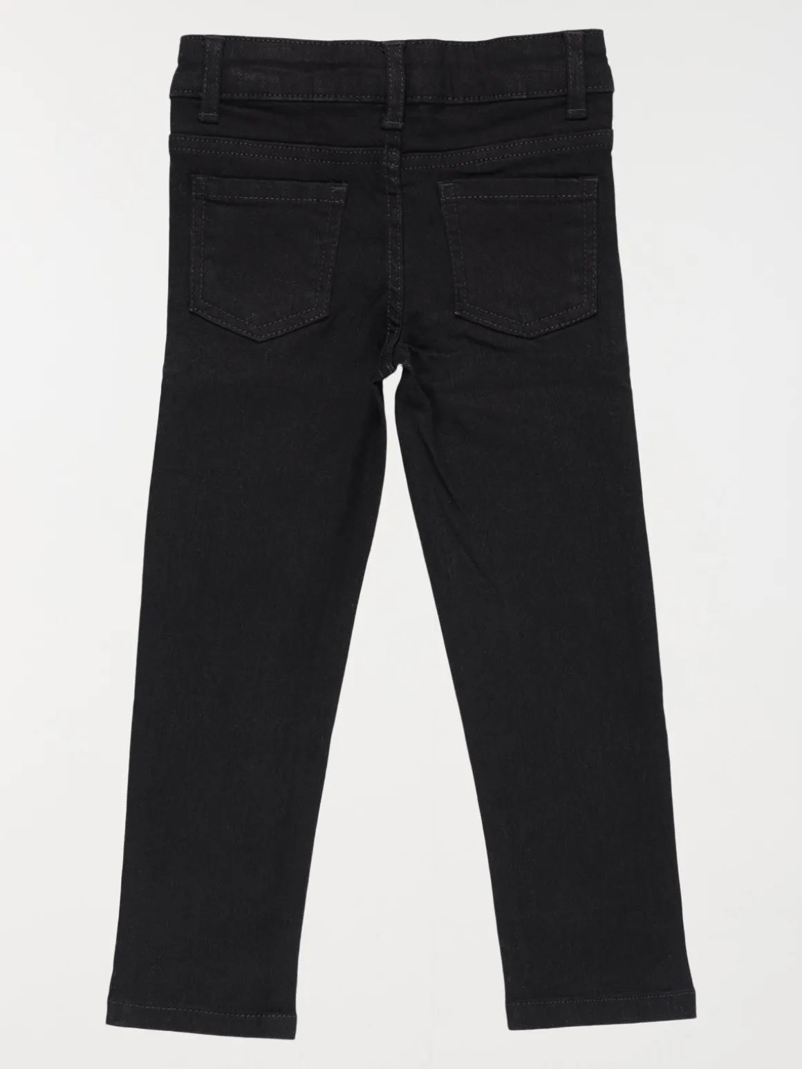 Jean skinny noir garçon (3-12A)