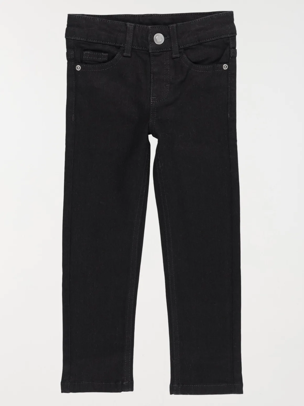 Jean skinny noir garçon (3-12A)