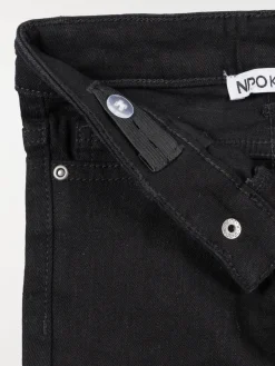 Jean skinny noir garçon (3-12A)