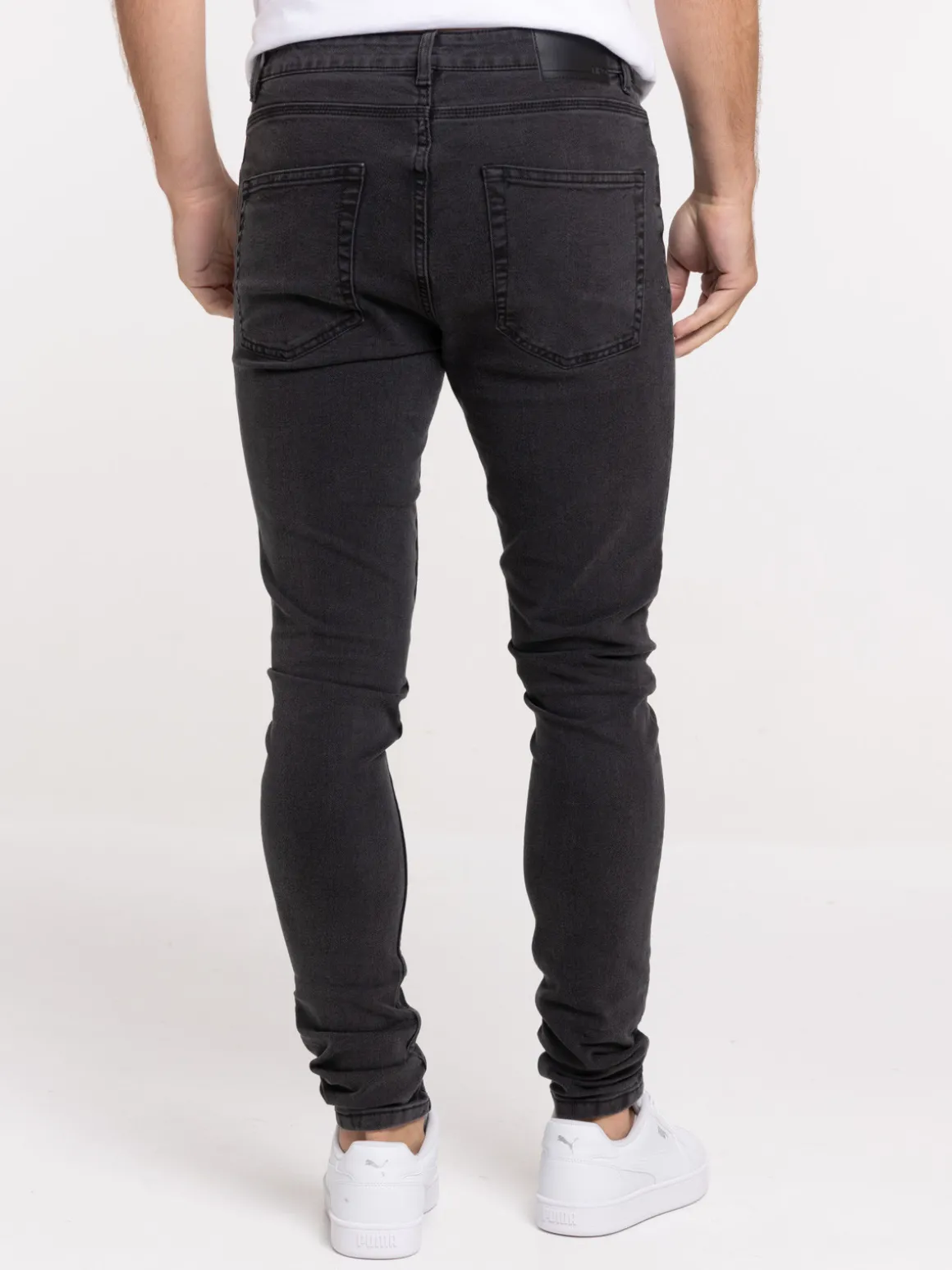 Jean skinny noir homme