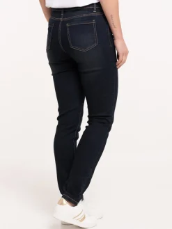 Jean slim brut femme