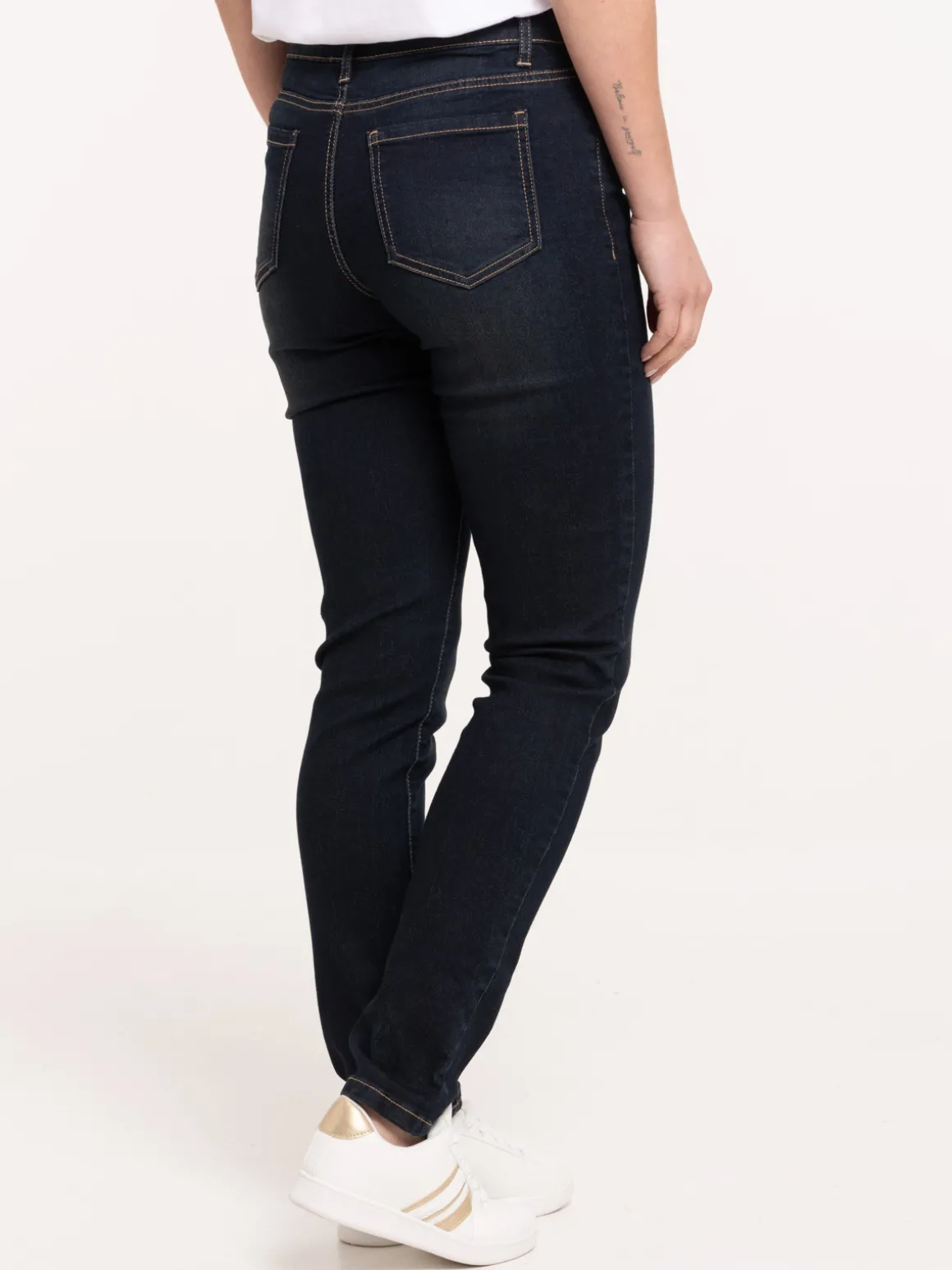 Jean slim brut femme