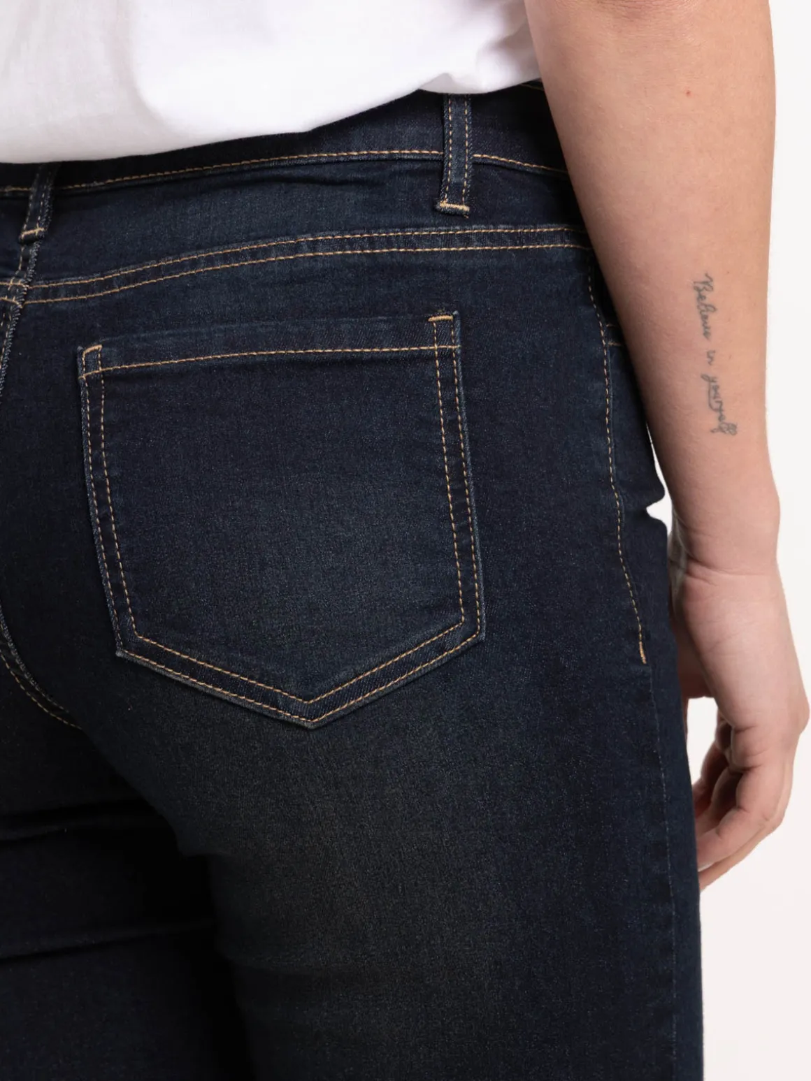 Jean slim brut femme