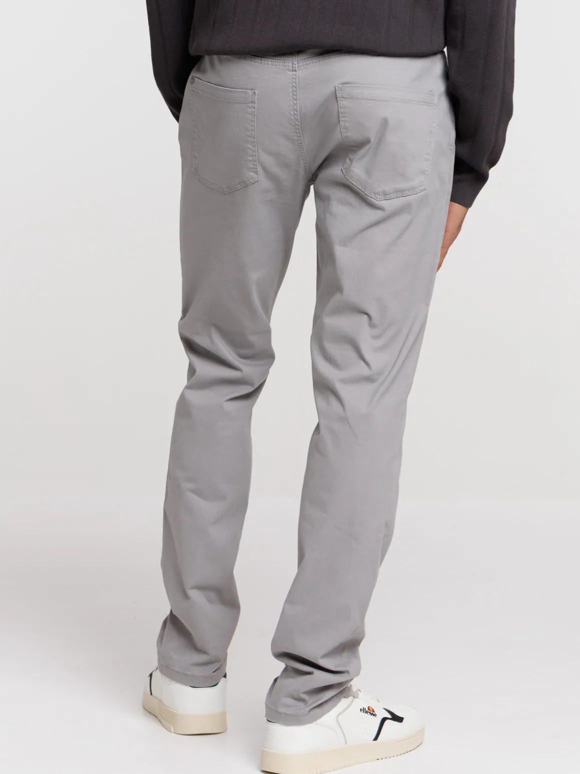 Jean slim homme coloris gris moyen