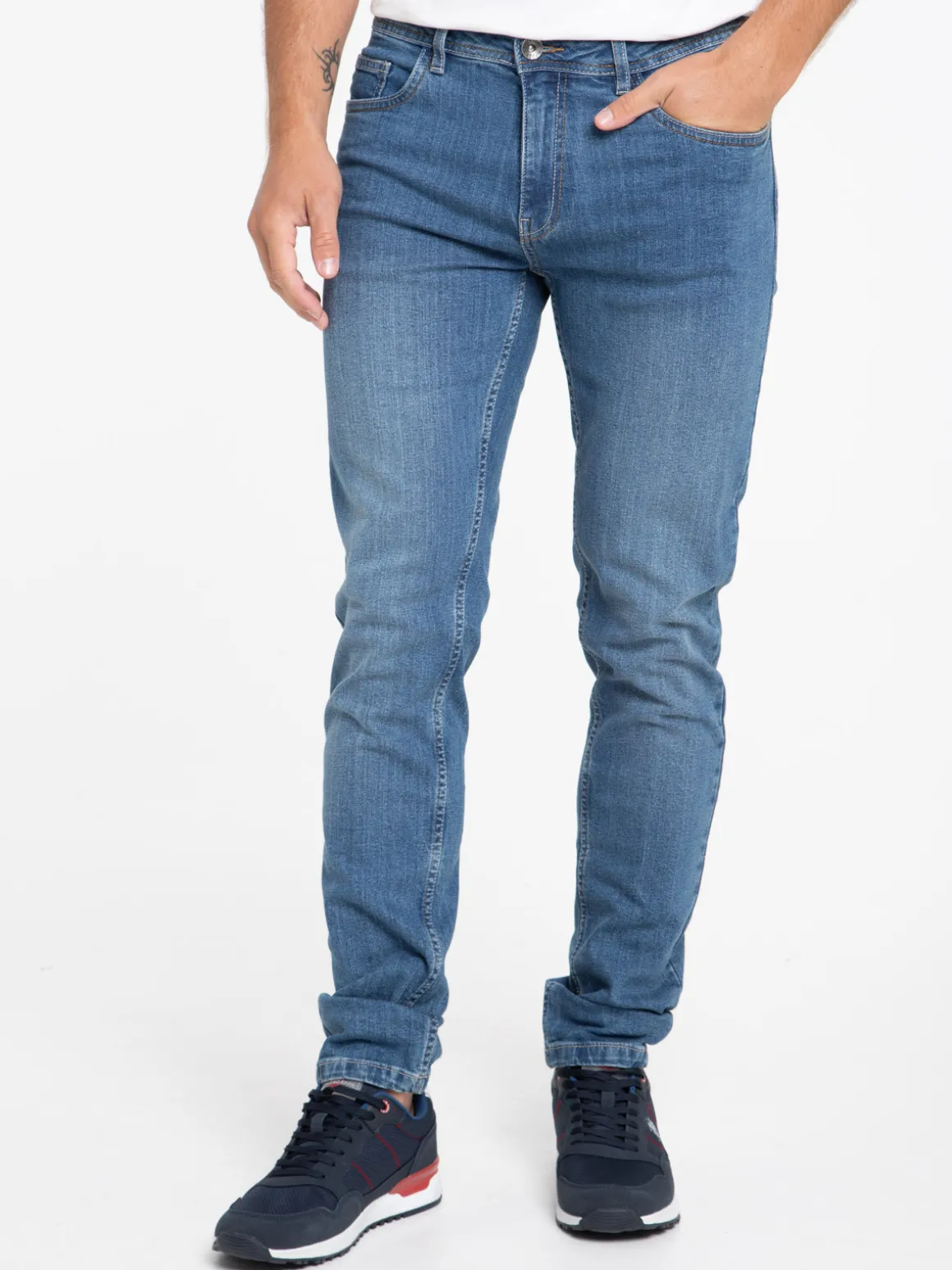 Jean slim stone homme