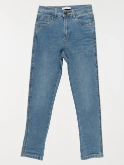 Jean stone fille taille haute (10-16A)