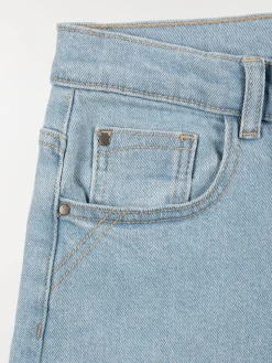 Jean wide leg bleached fille (XXS-M)