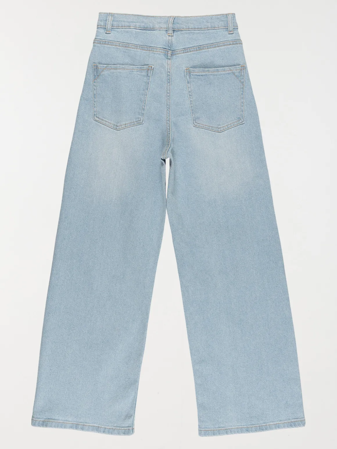 Jean wide leg bleached fille (XXS-M)
