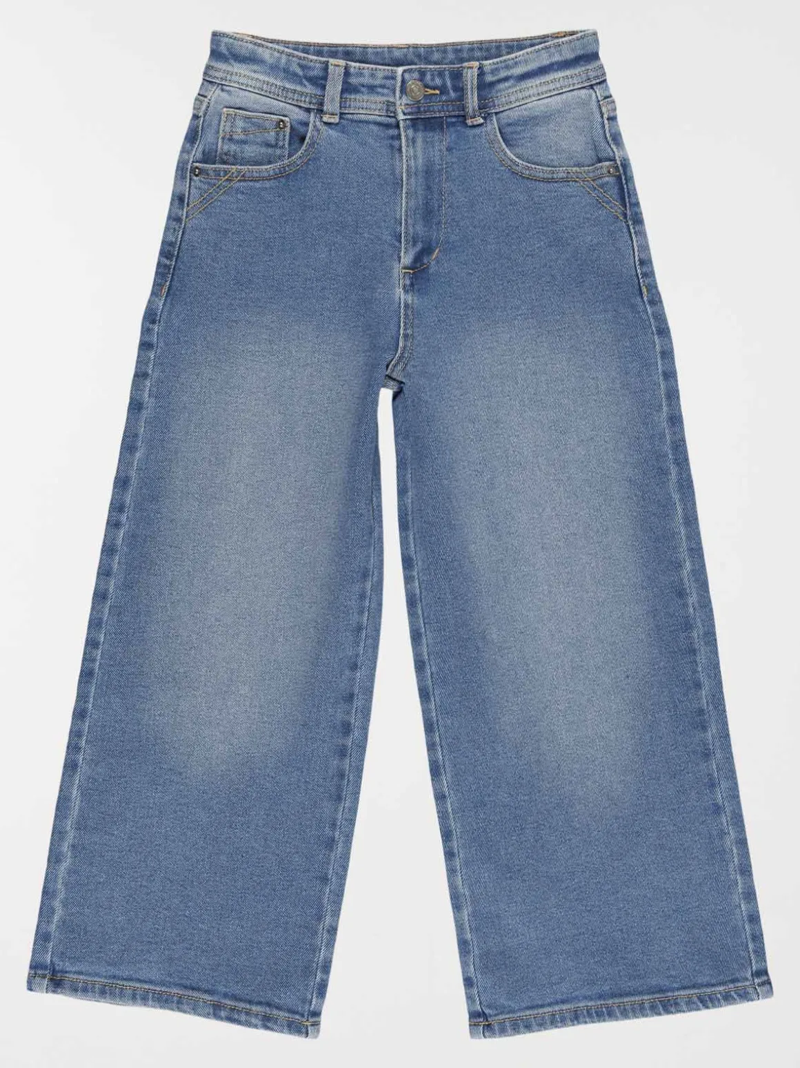Jean wide leg stone fille (3-12A)