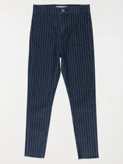 Jegging brut rayé fille (10-16A)