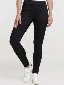 Jegging denim noir femme