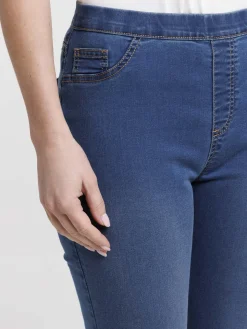 Jegging denim stone femme