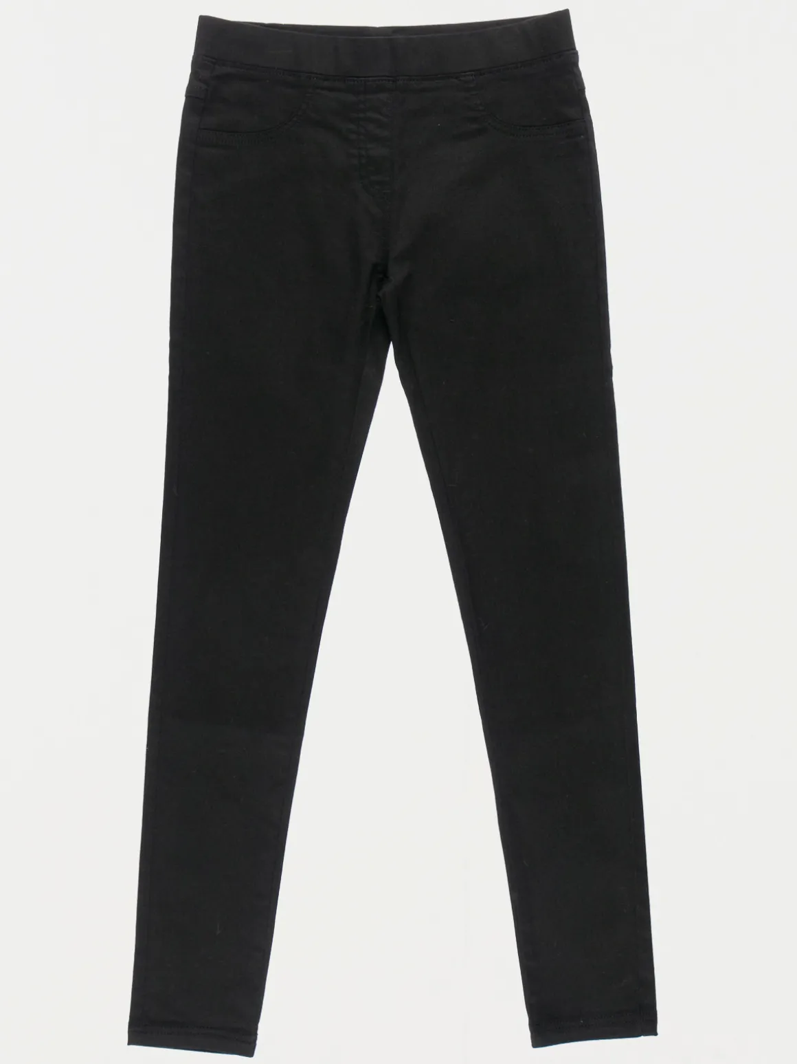 Jegging fille coloris noir (10-16A)