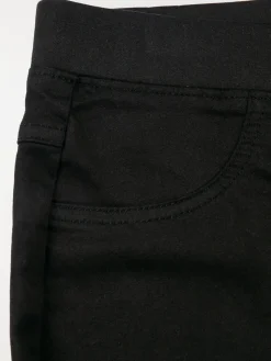 Jegging fille coloris noir (10-16A)