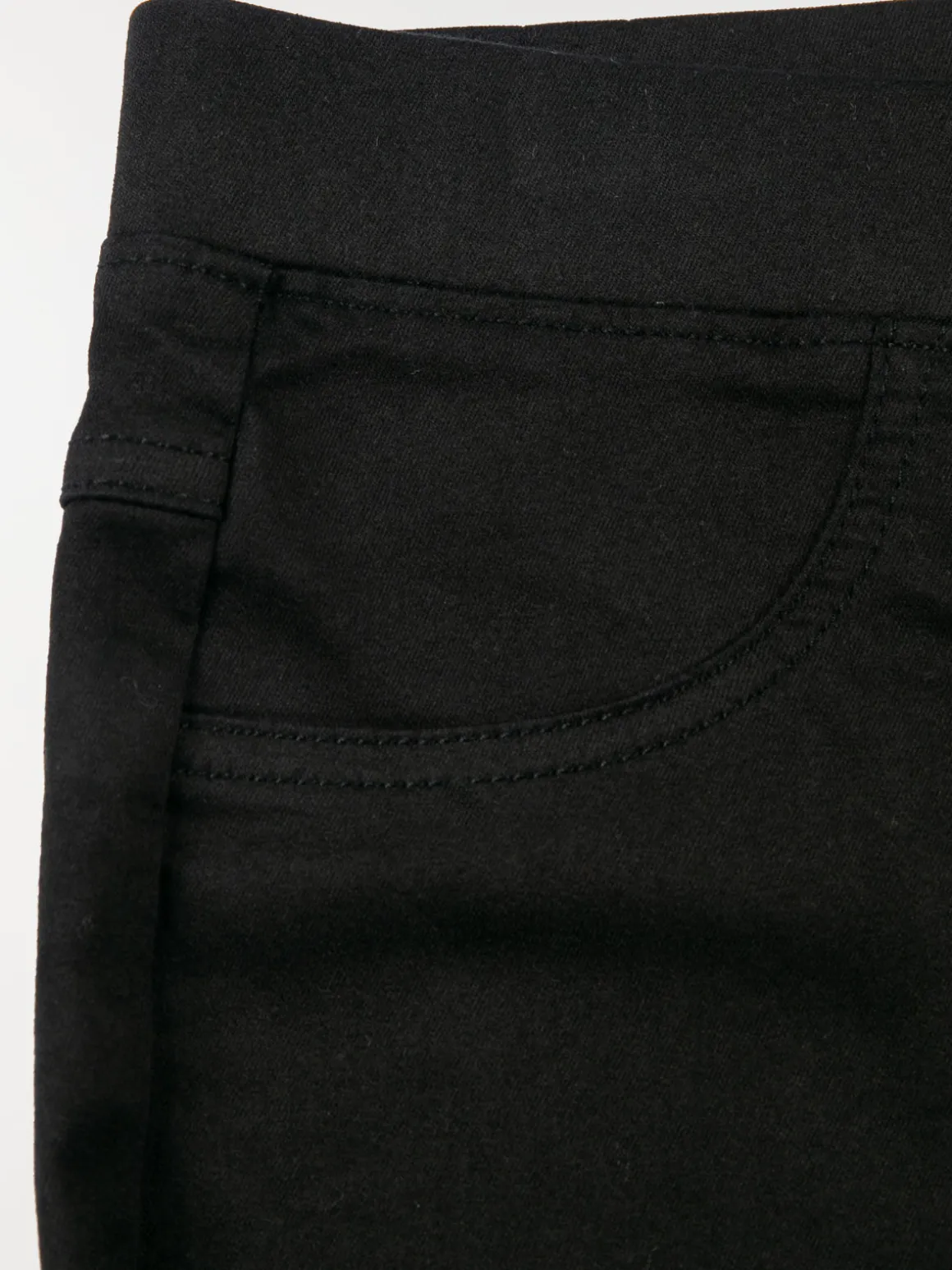 Jegging fille coloris noir (10-16A)
