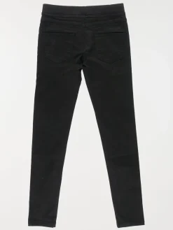 Jegging fille coloris noir (10-16A)