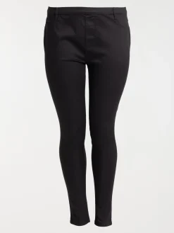 Jegging grande taille noir femme