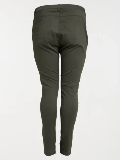 Jegging kaki quite grande taille femme