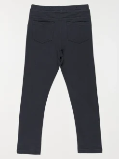 Jegging uni marine fille (3-12A)