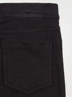 Jegging uni noir fille (3-12A)