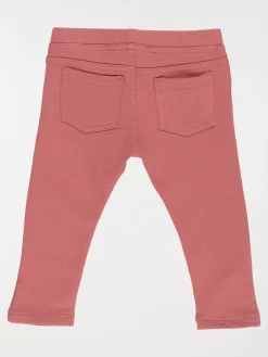 Jegging uni violet prune fille (3-36M)