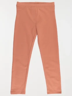 Jegging vieux rose fille (3-12A)