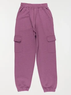 Jogging cargo deep lavande fille (XXS-M)