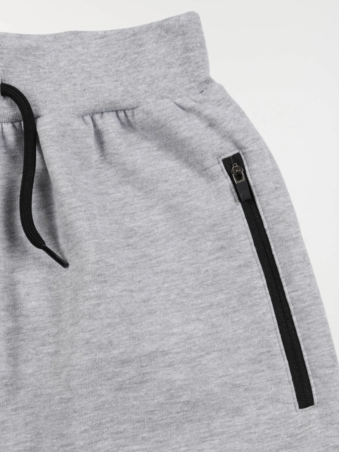 Jogging uni gris chiné garçon (XXS-M)