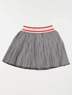 Jupe à carreaux noire fille (4-12A)