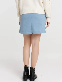 Jupe courte velours femme