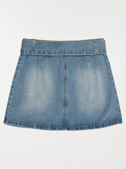 Jupe en jean stone boucle fille (XXS-M)