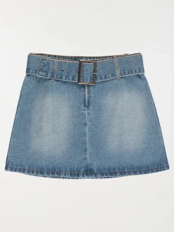 Jupe en jean stone boucle fille (XXS-M)
