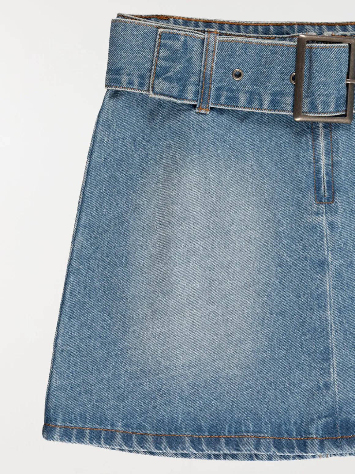 Jupe en jean stone boucle fille (XXS-M)