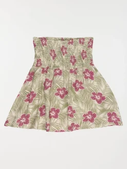 Jupe fleurs exotiques fille (XXS-M)