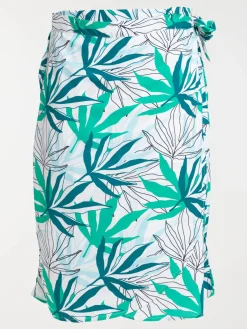 Jupe imprimée grande taille femme