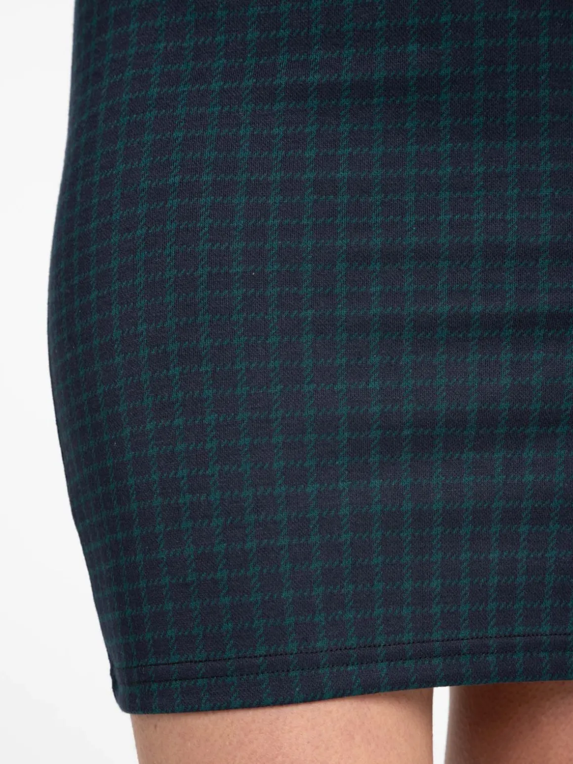 Jupe jacquard droite femme