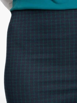 Jupe jacquard droite femme