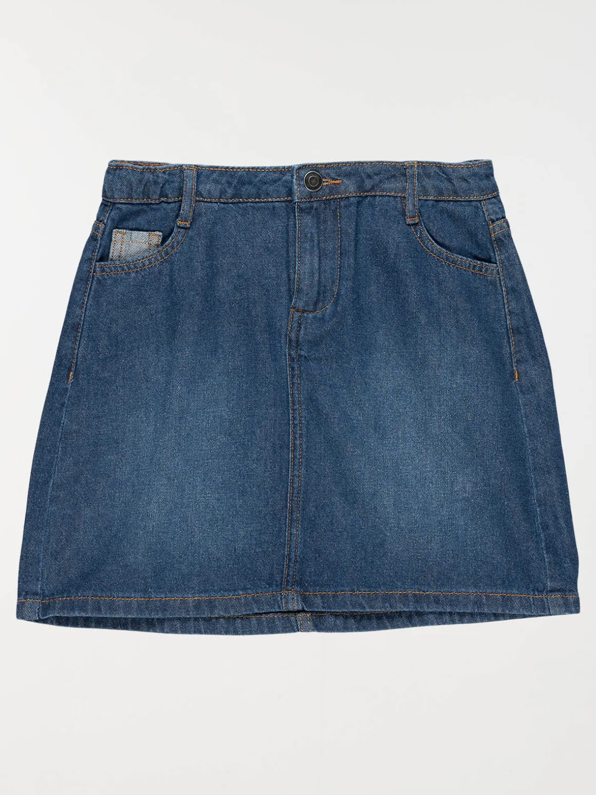 Jupe jean stone fille (10-16A)