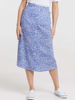 Jupe longue fleurie femme