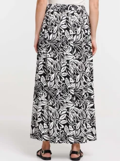 Jupe longue imprimée floral femme