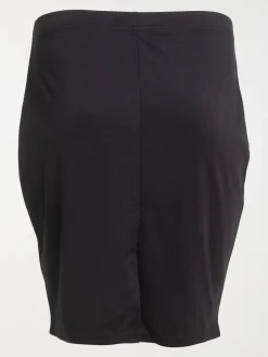 Jupe noire grande taille femme