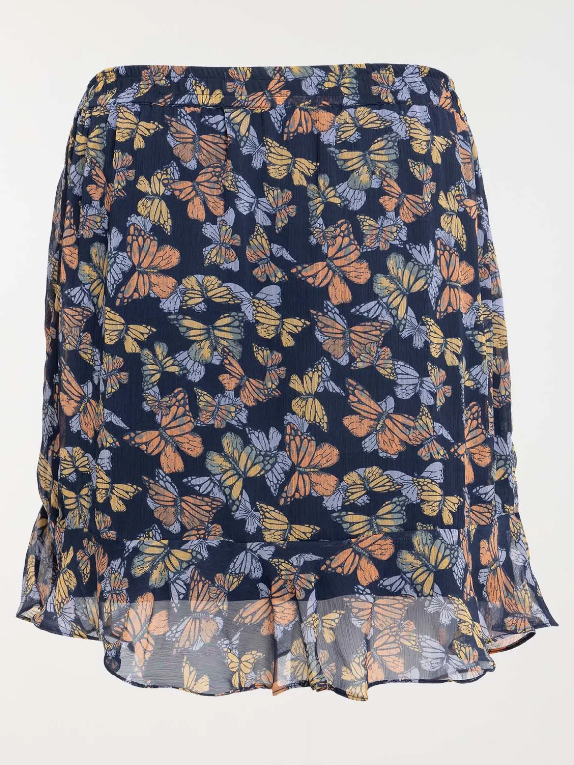 Jupe papillons grande taille femme