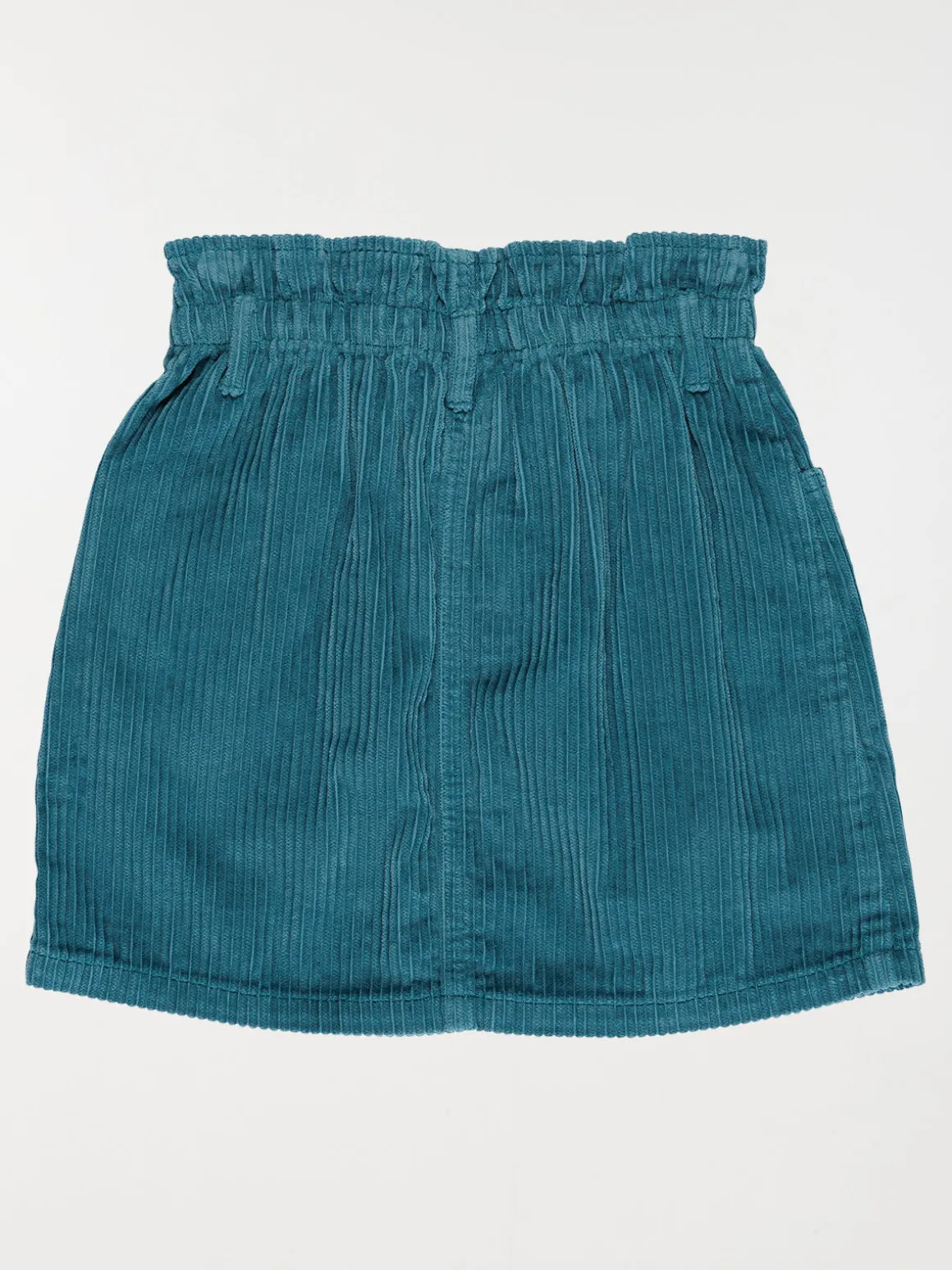 Jupe petrol blue velours fille (3-12A)