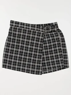 Jupe short à carreaux fille (XXS-M)