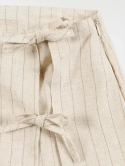 Jupe short à rayures fille (XXS-M)