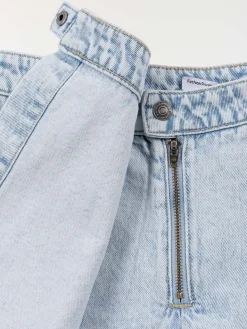 Jupe short en jean fille (3-12A)