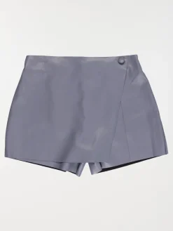 Jupe short fille granit bleu (XXS-M)