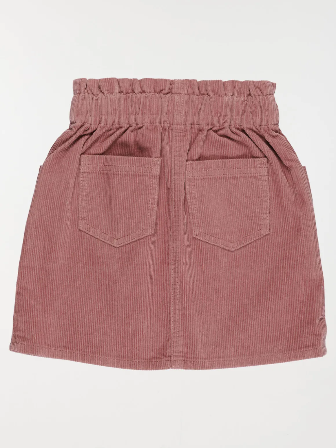 Jupe velours vieux rose fille (3-12A)