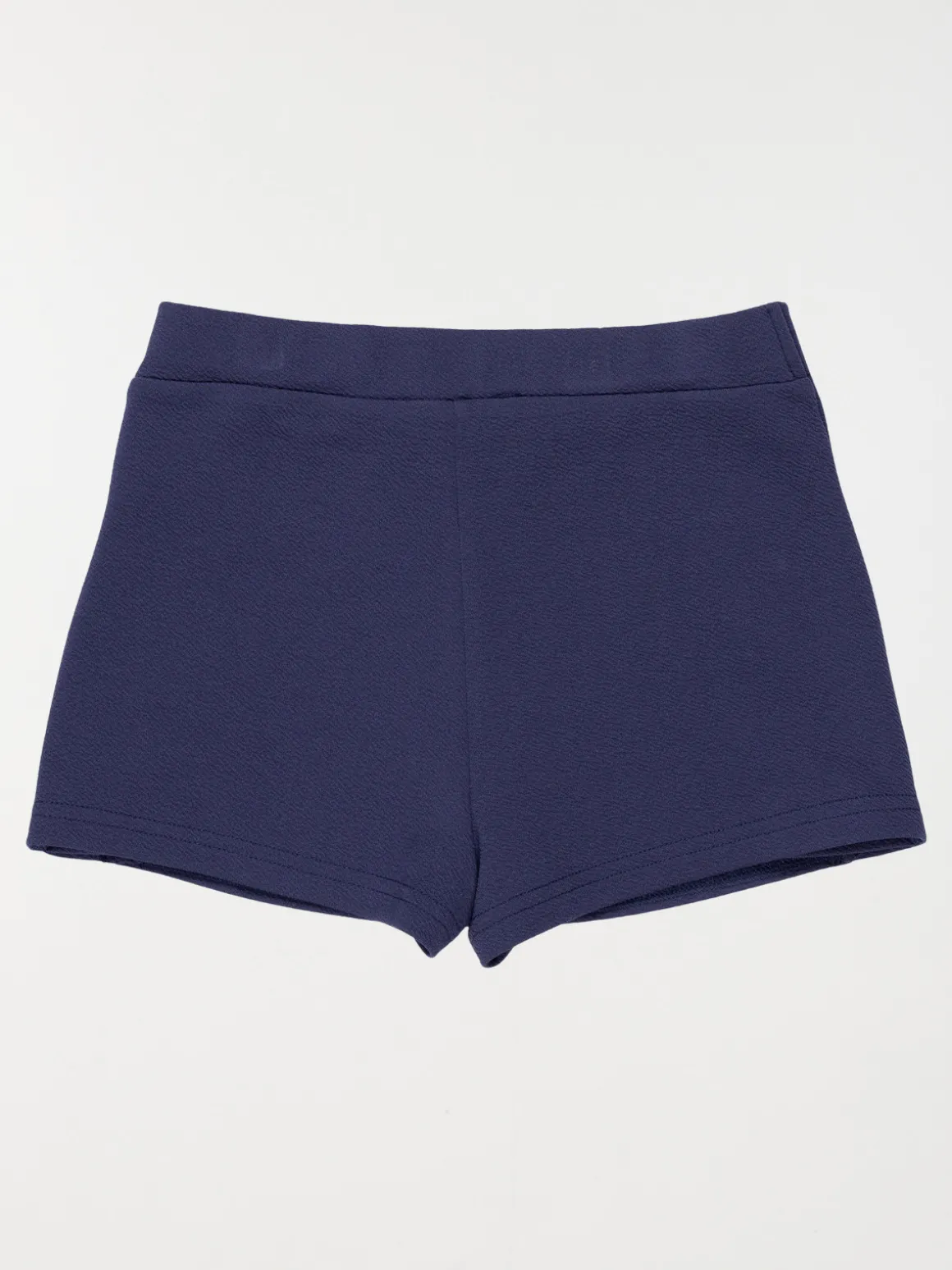 Jupe-short bleu officier fille (3-12A)