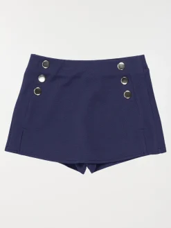 Jupe-short bleu officier fille (3-12A)